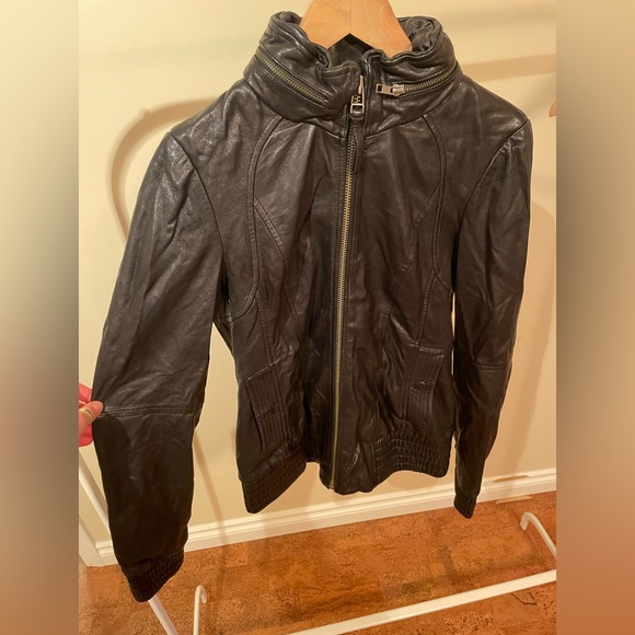 Mackage x Aritzia Leather Jacket - Picture 2 of 3